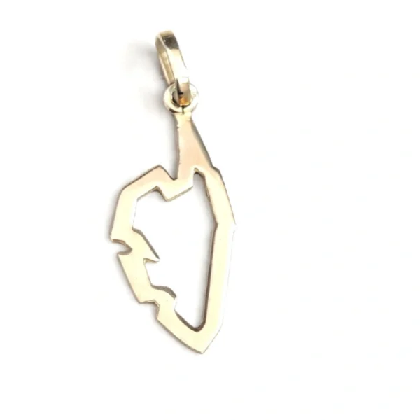 Pendentif or 18k - Corse découpé or 18k