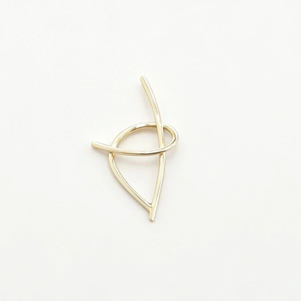 Pendentif or 18k - Corse signature or 18k