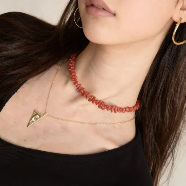 Pendentif or 18k - Corse vierge or 18k