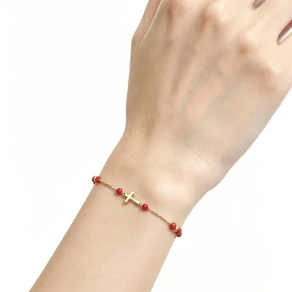 Bracelets or 18k - Bracelets croix