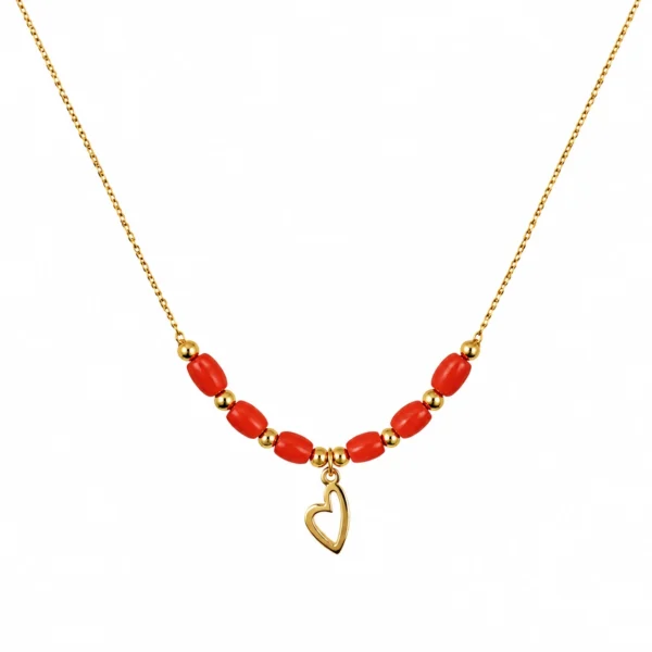 Collier Or 18k IN U ME CORI  Vue 1